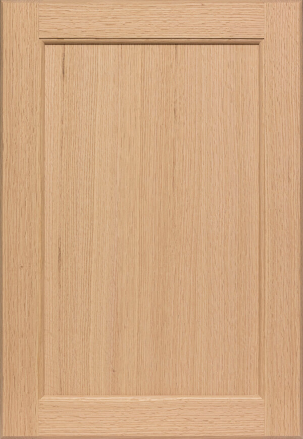 Quarter sawn red oak cabinet door